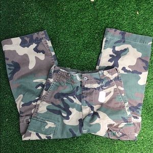 Ultra Force cargo camo print pants
